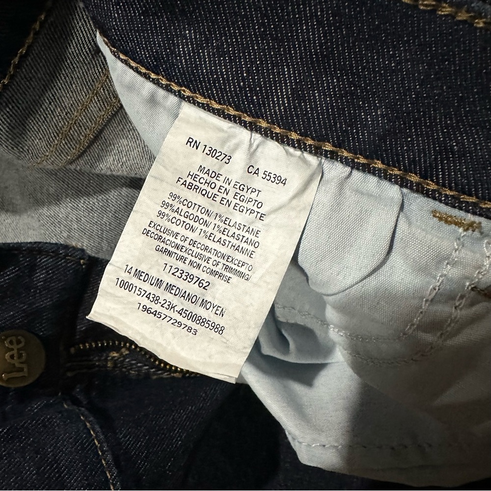 Lee Women's Dark Blue Flare Jeans - Picture 8 of 8